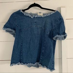 MAEVE DENIM SHIRT